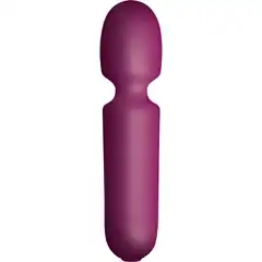  Сливовый wand-вибратор Playful Passion 16,9 см 