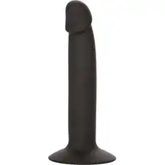  Черный анальный фаллоимитатор Silicone Slim Anal Stud 