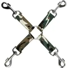  Крестообразное камуфлированное соединение Kinky Camo с карабинами 