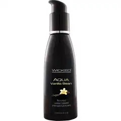  Лубрикант со вкусом ванильных бобов Wicked Aqua Vanilla Bean 120 мл 