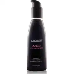  Лубрикант со вкусом граната Wicked Aqua Pomegranate 120 мл 