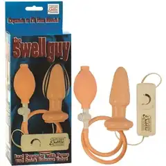  Телесный вибрирующий плуг с расширением THE SWELL GUY 10 см 