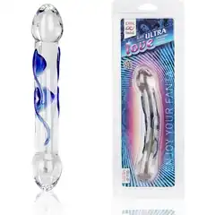  Двусторонний фаллоимитатор Ultra Love 20 см 