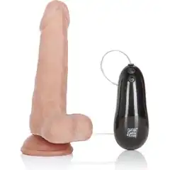  Реалистичный вибратор Rotating 12-Function Emperor Dong с вибрацией 15,3 см 