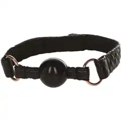  Чёрный кляп Entice Ball Gag 