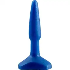  Синий анальный стимулятор Small Anal Plug 12 см 