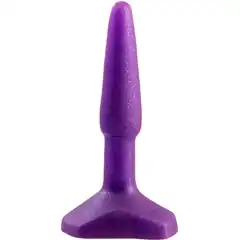  Фиолетовый анальный стимулятор Small Anal Plug Purple 12 см 