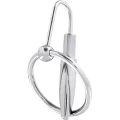  Эрекционное кольцо с катетером Penisplug W Glansring 