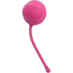  Розовый вагинальный шарик My Ball One 