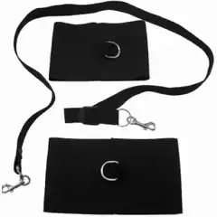  Чёрный комплект S M ANKLE, WRIST AND TETHER 3PC KIT 2 манжеты и поводок 