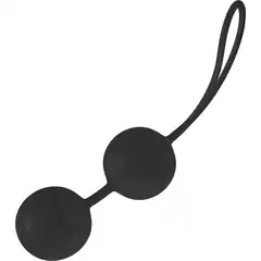  Чёрные вагинальные шарики Joyballs Black 