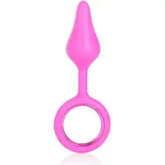  Розовая анальная пробка Booty Call Booty Tickler 9,5 см 