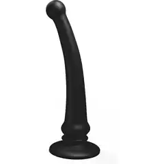  Чёрный анальный стимулятор Rapier Plug 15 см 