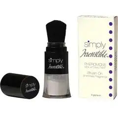  Мерцающие сухие духи-пудра Simply Irresistible с феромонами 6 гр 