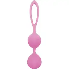  Розовый вагинальные шарики из силикона BLACKBERRIES PUSSY SILICONE 