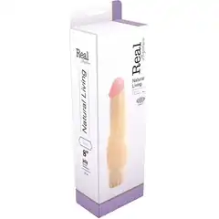  Реалистичный вибратор с шипами на основании REALISTIC VIBRATOR REAL RAPTURE UPSET 20 см 