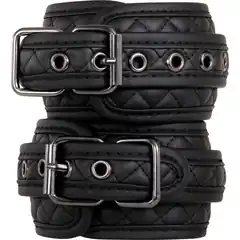  Черные манжеты на щиколотки ANKLE CUFF DIAMOND 