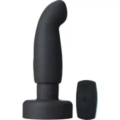  Черный анальный вибратор Circuit Plug 14,6 см 