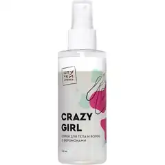  Двухфазный спрей для тела и волос с феромонами Crazy Girl 150 мл 