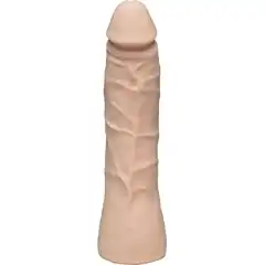  Телесная насадка-реалистик для трусиков с плугом Vac-U-Lock ULTRASKYN Thin Dong 19 см 