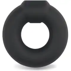 Черное эрекционное кольцо Ultra Soft Platinum Cure Silicone Cockring 
