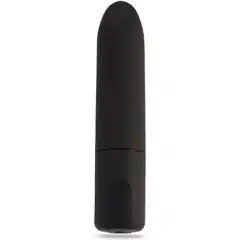  Черный перезаряжаемый вибратор-пуля Clit Fun Vibrator 8,7 см 
