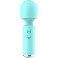  Аквамариновый перезаряжаемый мини-wand Intimate Wand 