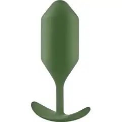  Пробка цвета хаки для ношения B-vibe Snug Plug 4 14 см 