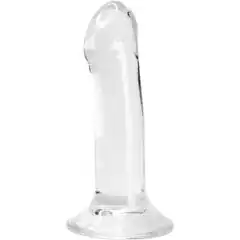  Прозрачный фаллоимитатор на присоске Valiant Jelly Dildo 18 см 