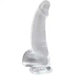  Прозрачный фаллоимитатор на присоске Ranger Jelly Dildo 21 см 