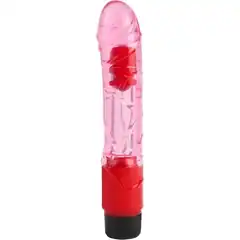  Розовый вибратор-реалистик 9 Inch Realistic Vibe 22,3 см 