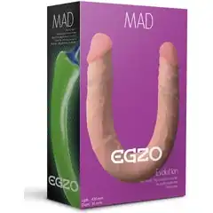  Двусторонний фаллоимитатор из киберкожи Mad Pepper 42 см. FFF 