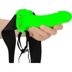  Люминесцентный фаллопротез 7’’ Glow in The Dark 18 см 