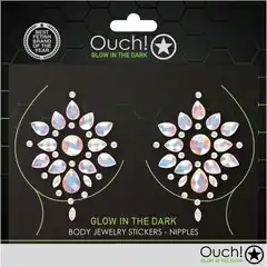  Декоративное украшение на соски на клеевой основе Body Jewelry Stickers 