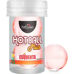 Лубрикант на масляной основе Hot Ball Plus с разогревающим эффектом (2 шарика по 3 гр.) 