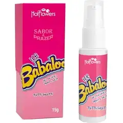  Оральный гель Babaloo Ice со вкусом тутти-фрутти и эффектом холодка 15 гр 