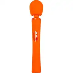  Оранжевый вибромассажер Vim Vibrating Wand 31,3 см 