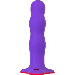  Фиолетовый фаллоимитатор Stubs Bouncer 18,5 см 