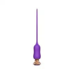  Фиолетовый тонкий стимулятор Nipple Vibrator 23 см 