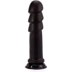  Черный анальный фаллоимитатор 11.25 King Sized Anal Ripples 28 см 