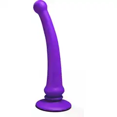  Фиолетовый анальный стимулятор Rapier Plug 15 см 