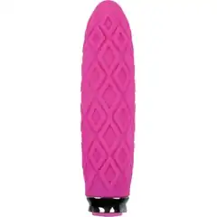  Перезаряжаемый розовый вибромассажер Luxe Compact Vibe Princess 10,8 см 