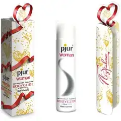  Концентрированный лубрикант на силиконовой основе pjur WOMAN в подарочной упаковке 100 мл 