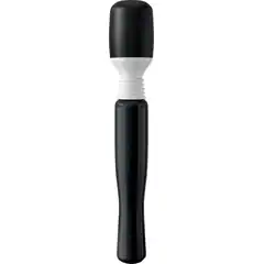  Чёрный вибромассажер Mini Wanachi 