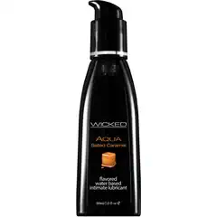  Лубрикант с ароматом соленой карамели Wicked Aqua Salted Caramel 60 мл 