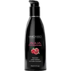  Лубрикант с ароматом граната Wicked Aqua Pomegranate 60 мл 