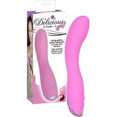  Розовый G-вибростимулятор Silicone Vibe 20 см 