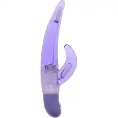  Фиолетовый вибратор для G-стимуляции GOOD VIBES G-VIBE 16 см 