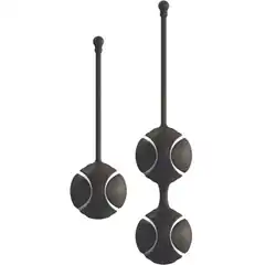  Набор черных вагинальных шариков O-balls Set 