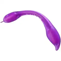  Гибкий фиолетовый вибратор Bendable You Too 20,3 см 